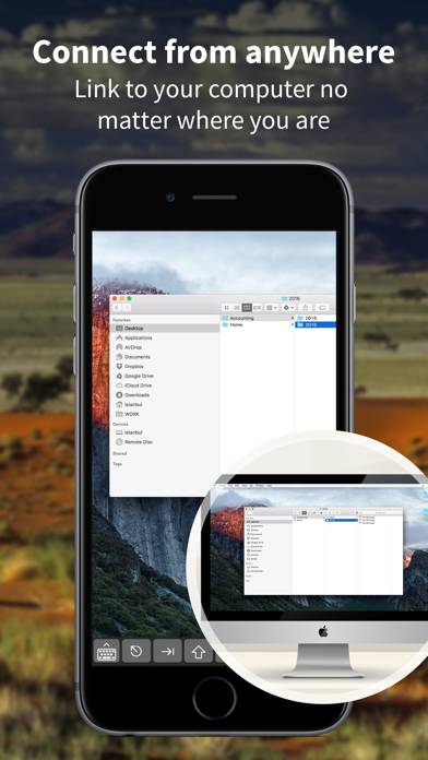 Screens: VNC Remote Desktop App screenshot #1