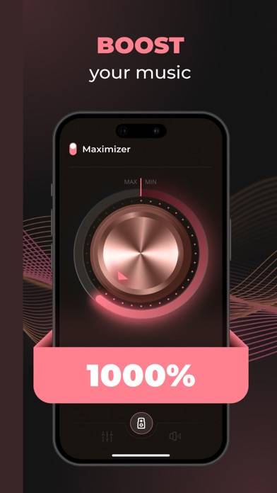 Sound & Bass Booster: Music EQ Schermata dell'app #1