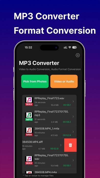 MP3 Converter : Audio Extract App screenshot