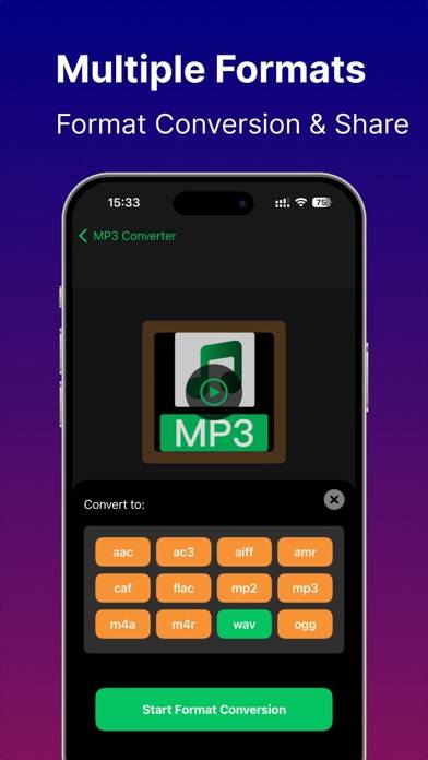 MP3 Converter : Audio Extract App screenshot