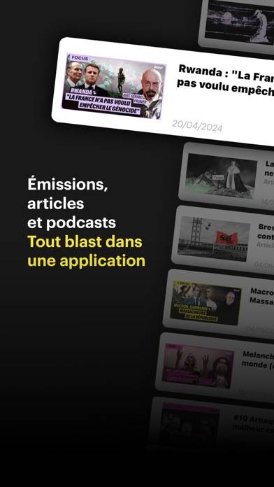 Blast, le souffle de l'info App screenshot #4