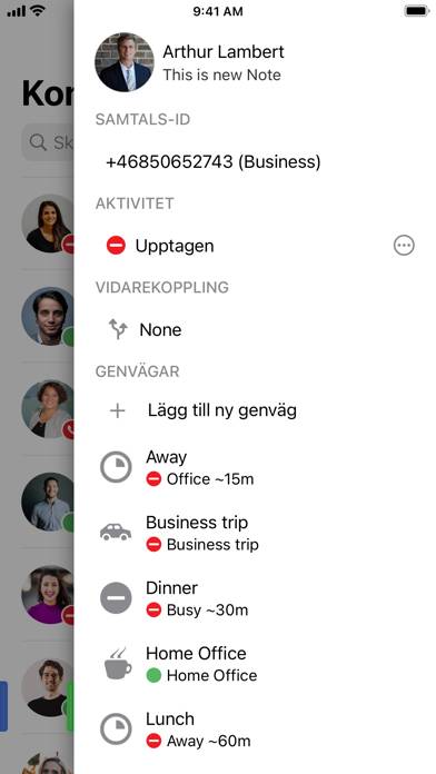 Telia Touchpoint Plus App skärmdump