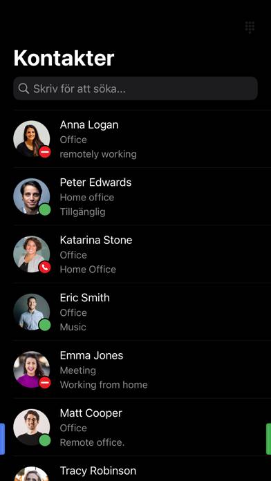 Telia Touchpoint Plus App skärmdump