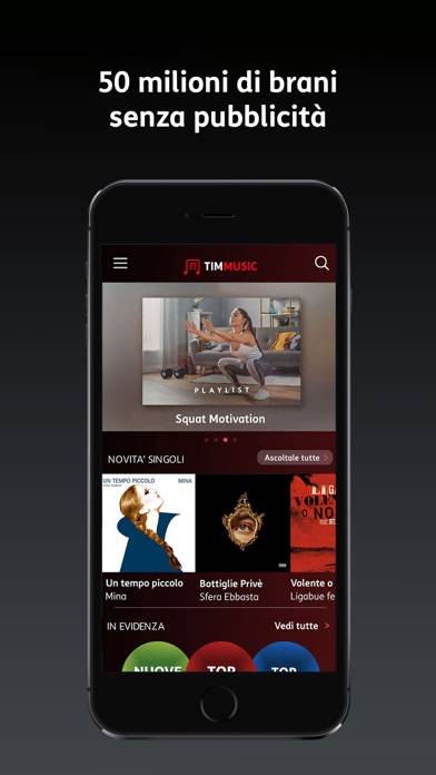 Timmusic Schermata dell'app #1