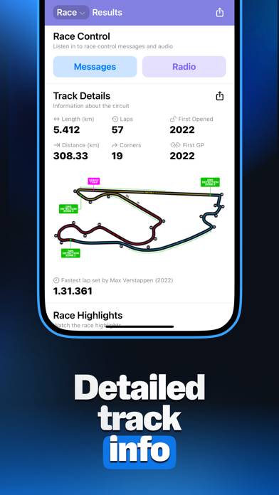 Formula 1 Widgets Captura de pantalla de la aplicación #6
