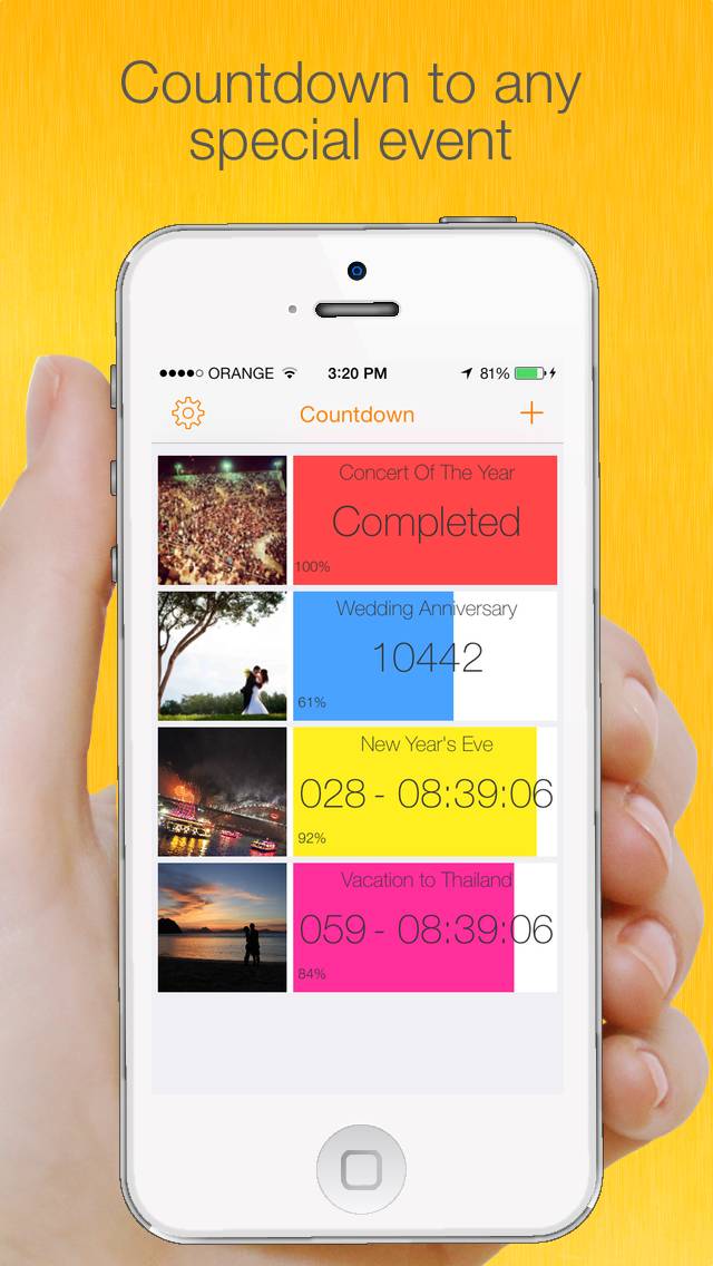 Countdown 365 App screenshot #1