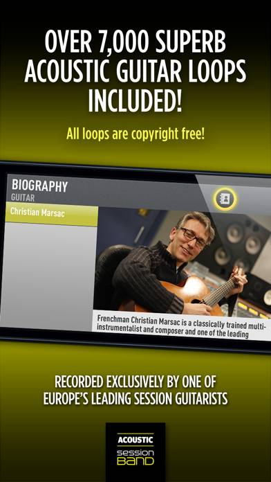 SessionBand Acoustic Guitar 1 App screenshot #3