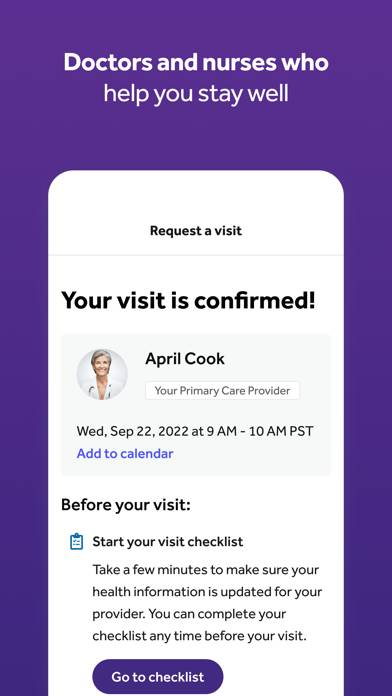 Teladoc Health App screenshot