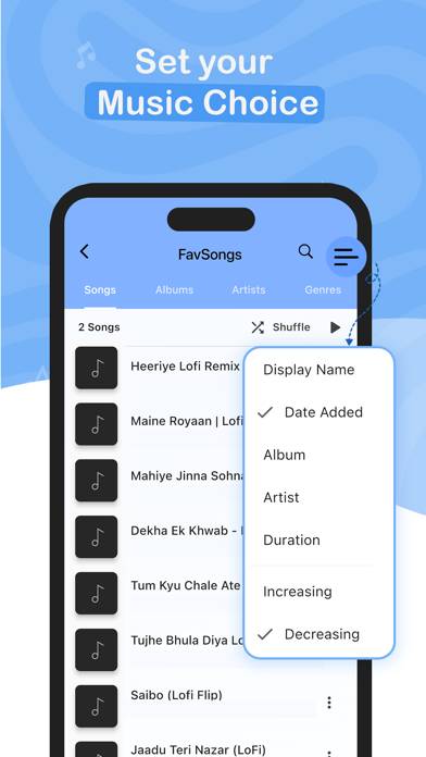 Spotube : Play Music Offline Captura de pantalla de la aplicación