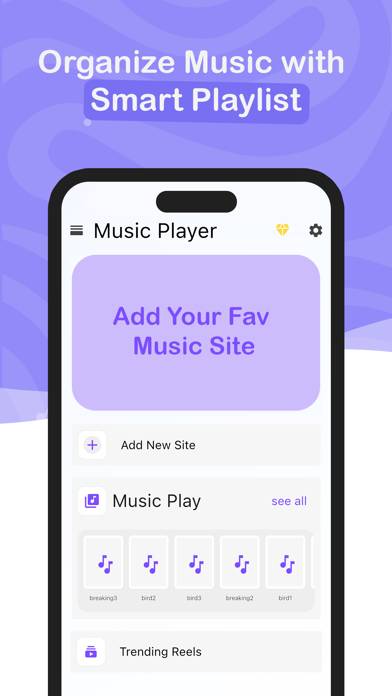 Spotube : Play Music Offline Captura de pantalla de la aplicación
