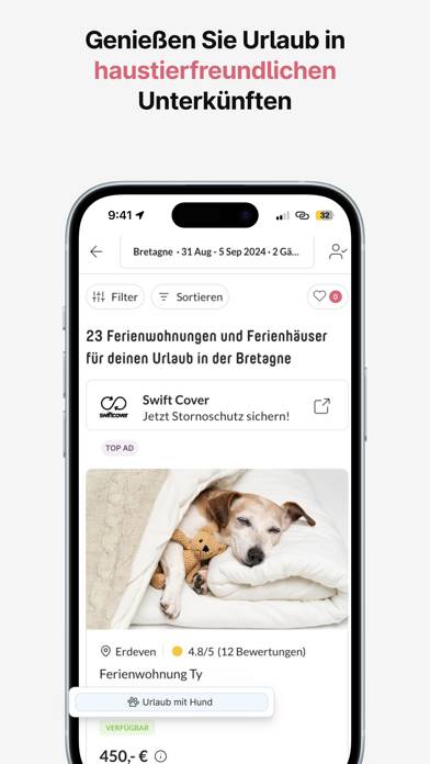 Traum Ferienwohnungen & Häuser Bildschirmfoto #3