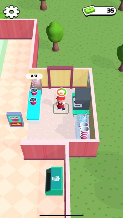 Food Court Idle skärmdump av spelet