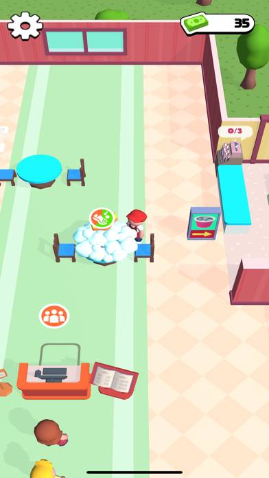 Food Court Idle skärmdump av spelet