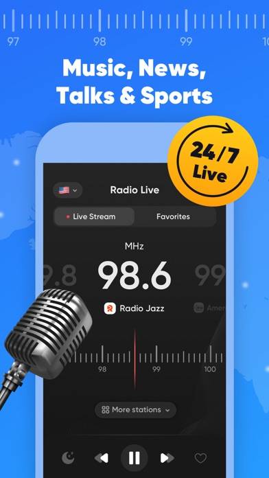 Radio - FM Tuner Station Aрр screenshot