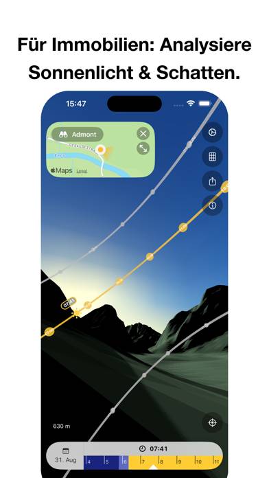 Sunorama: 3D Sun & Terrain skärmdump #2