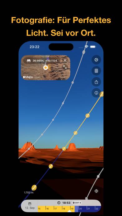 Sunorama: 3D Sonne & Gelände App-Screenshot #3