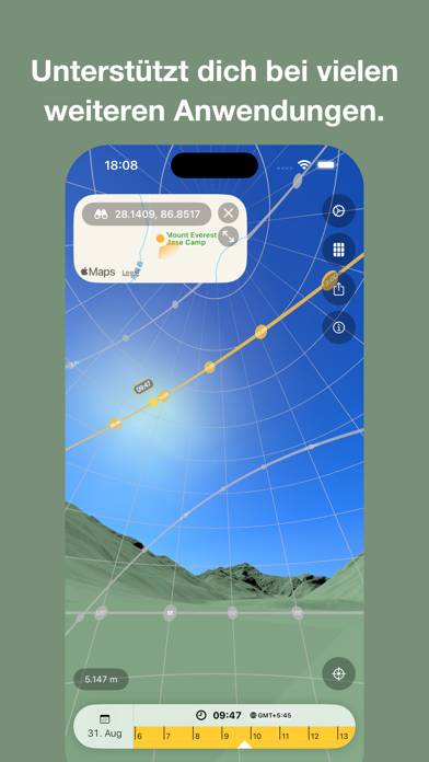 Sunorama: 3D Sonne & Gelände App-Screenshot #5