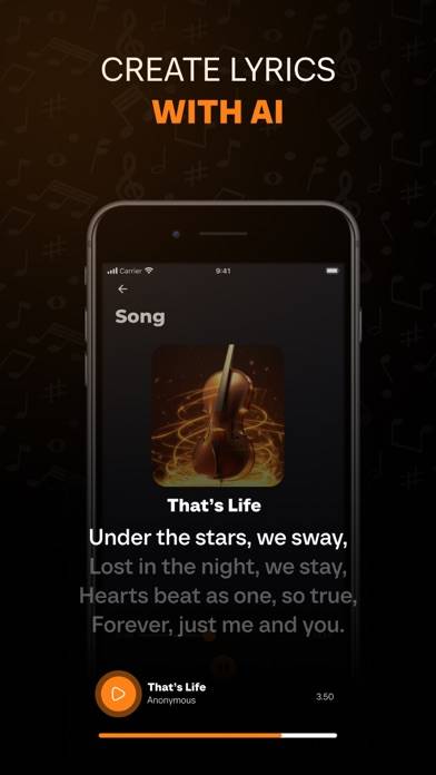 Sona AI Music & Song Generator App-Screenshot