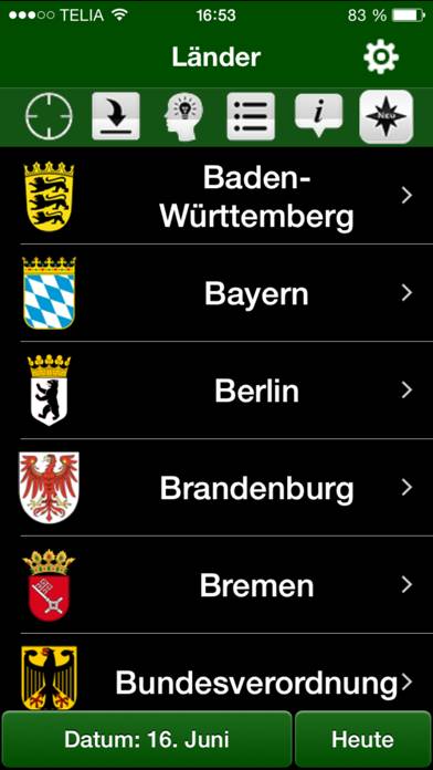 Jagdzeiten.de App App screenshot #2