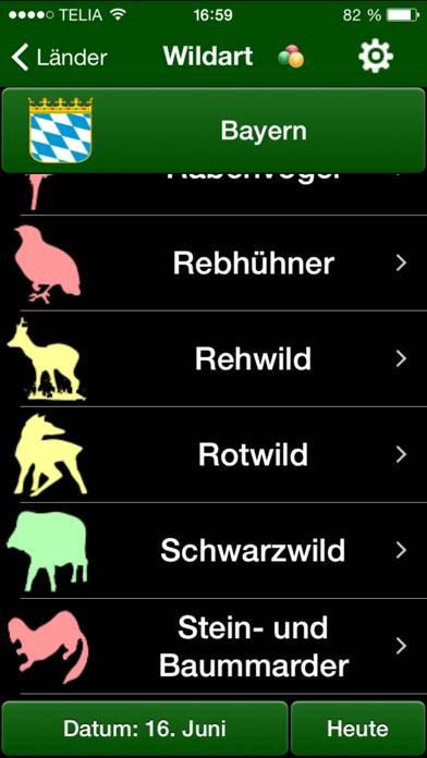 Jagdzeiten.de App App-Screenshot #3