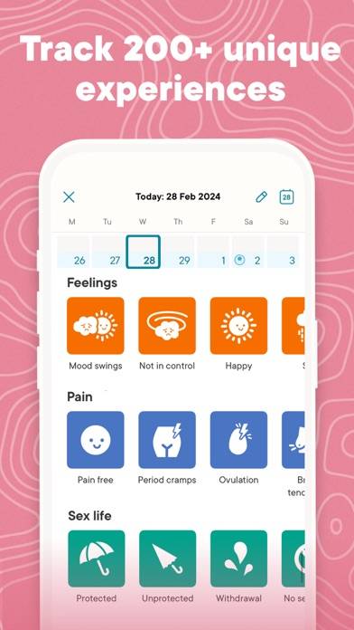 Clue Period Tracker & Calendar App-Screenshot #3