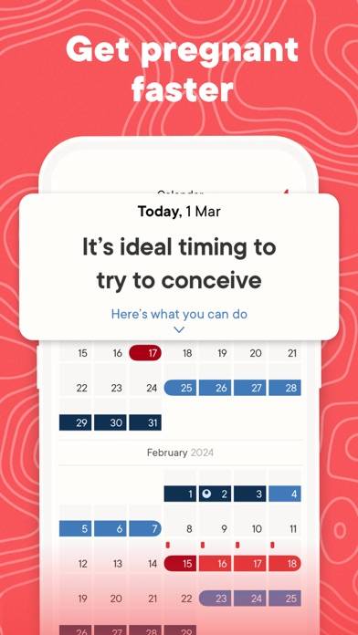 Clue Period Tracker & Calendar Capture d'écran de l'application #5
