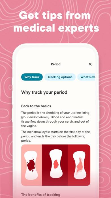 Clue Period Tracker & Calendar Capture d'écran de l'application #6