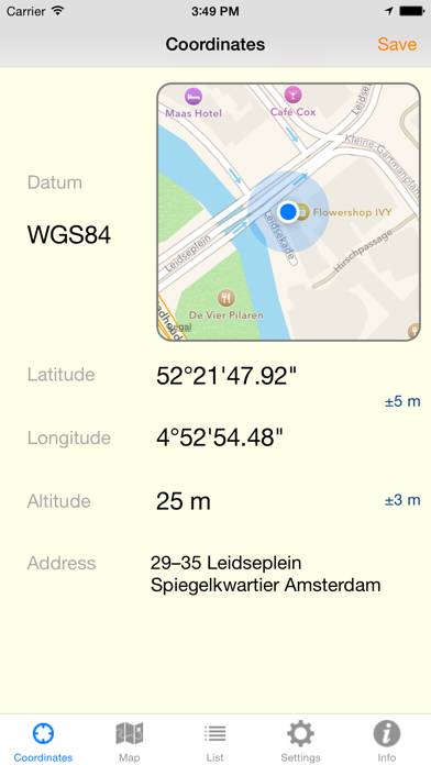 Wgs84 App-Screenshot #1