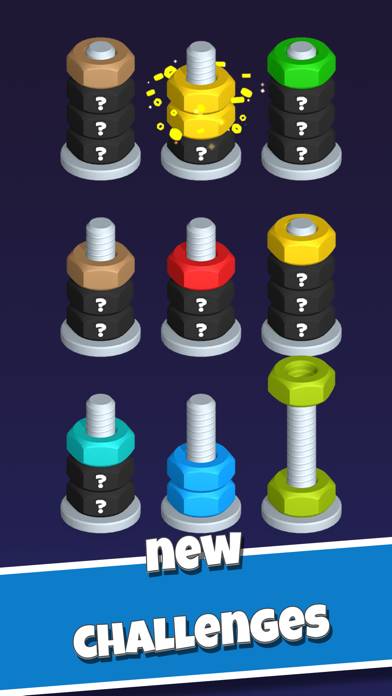 Nut Sort-Color Puzzle Games Capture d'écran de l'application #4