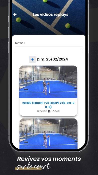 Smash Padel Capture d'écran de l'application #2