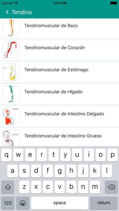 Apuntes de Acupuntura App screenshot #3