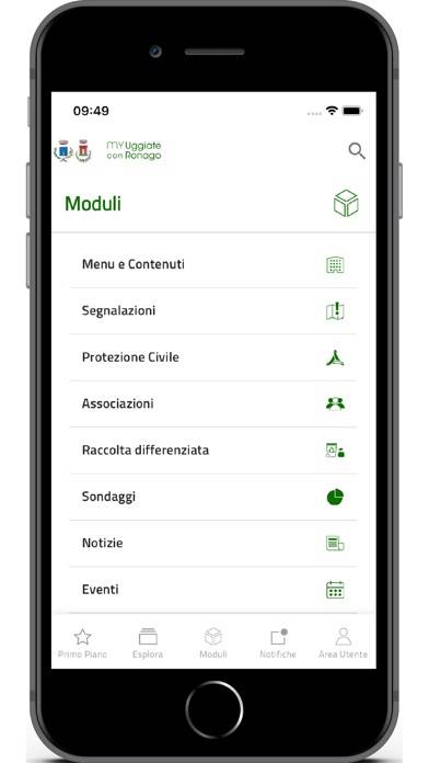 MyUggiateConRonago Schermata dell'app