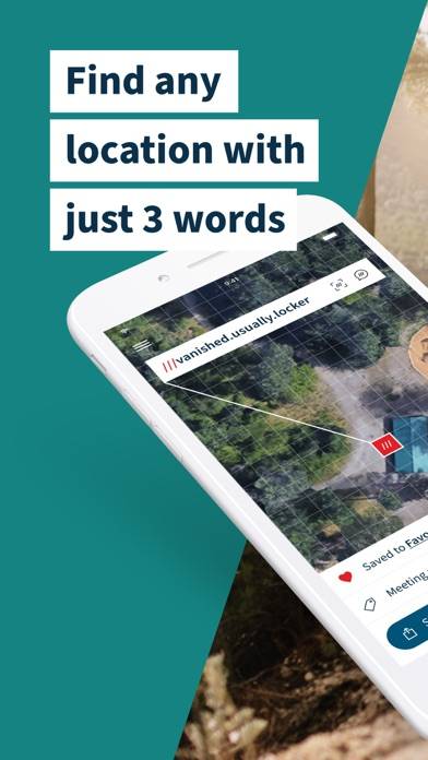 What3words: Navigation & Maps App skärmdump #1
