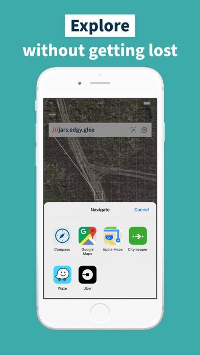 What3words: Navigation & Maps Capture d'écran de l'application #5
