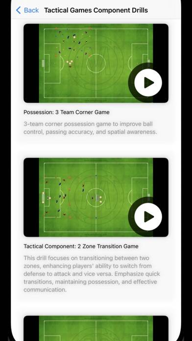 Soul Of Soccer Team Coaching App screenshot