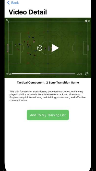 Soul Of Soccer Team Coaching App screenshot