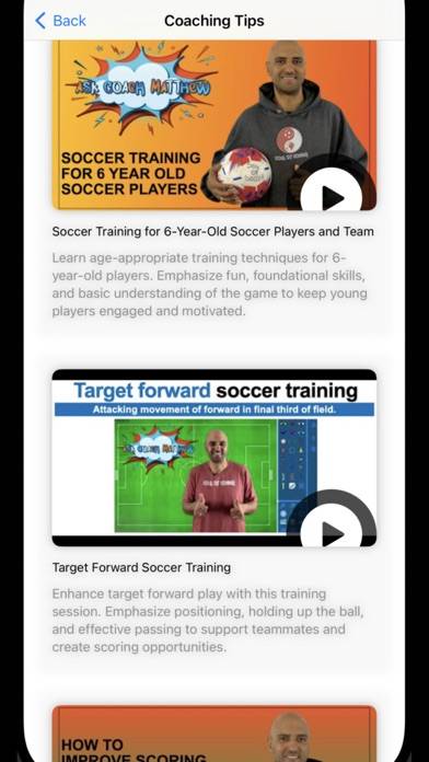 Soul Of Soccer Team Coaching App screenshot