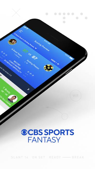 CBS Sports Fantasy App screenshot #2