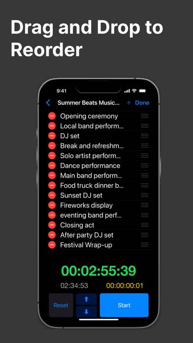 Timecode Cue App screenshot