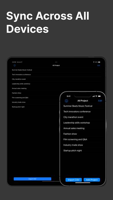 Timecode Cue App screenshot