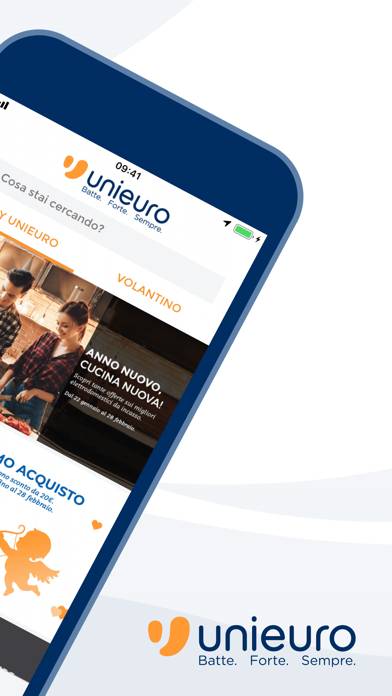 Unieuro Schermata dell'app