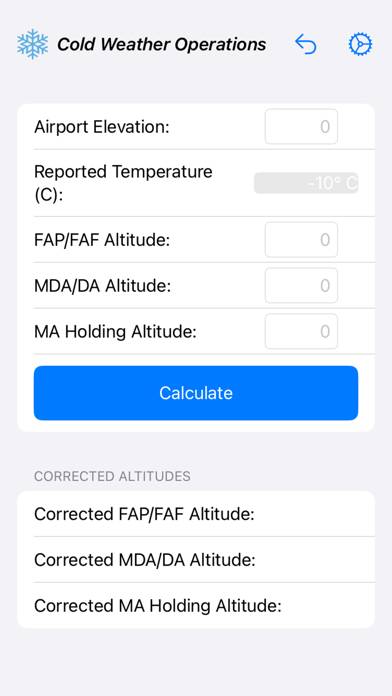 Cold Temperature Operations