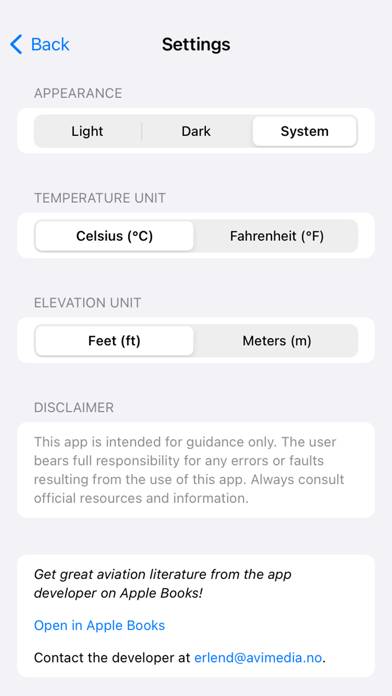 Cold Temperature Operations Schermata dell'app