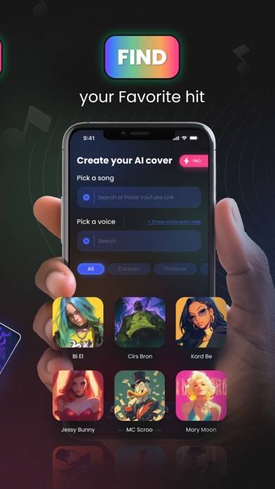 AI Music & Song Maker App App screenshot