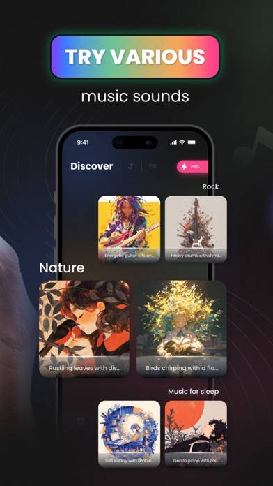 AI Music & Song Maker App App screenshot