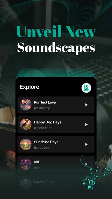 Brev AI Music & Song Generator Скриншот приложения