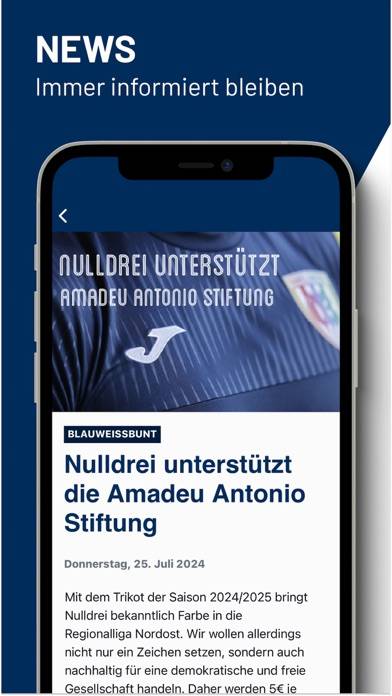 SV Babelsberg 03 e.V. App screenshot