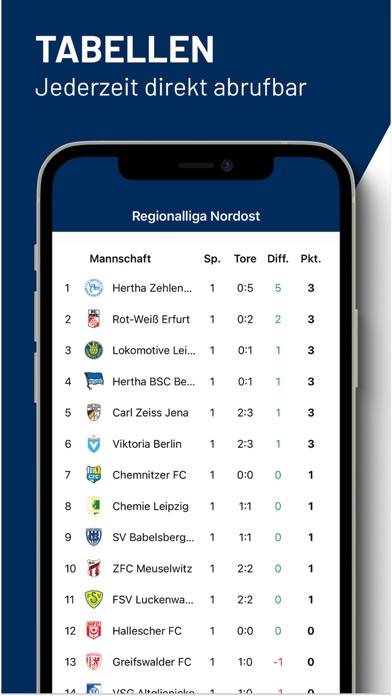 SV Babelsberg 03 e.V. App screenshot