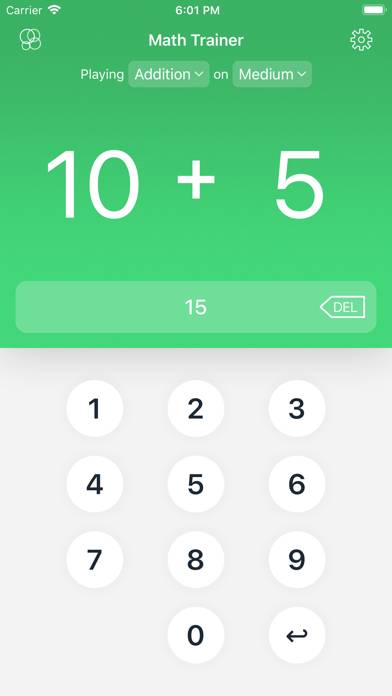 Math Trainer App screenshot #1