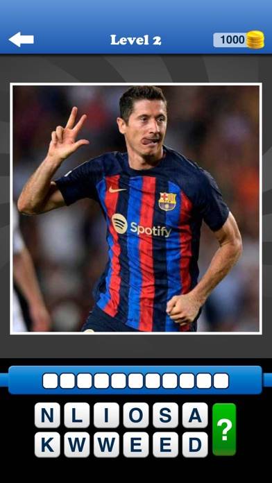 Whos the Player? Football Quiz Captura de pantalla de la aplicación #4